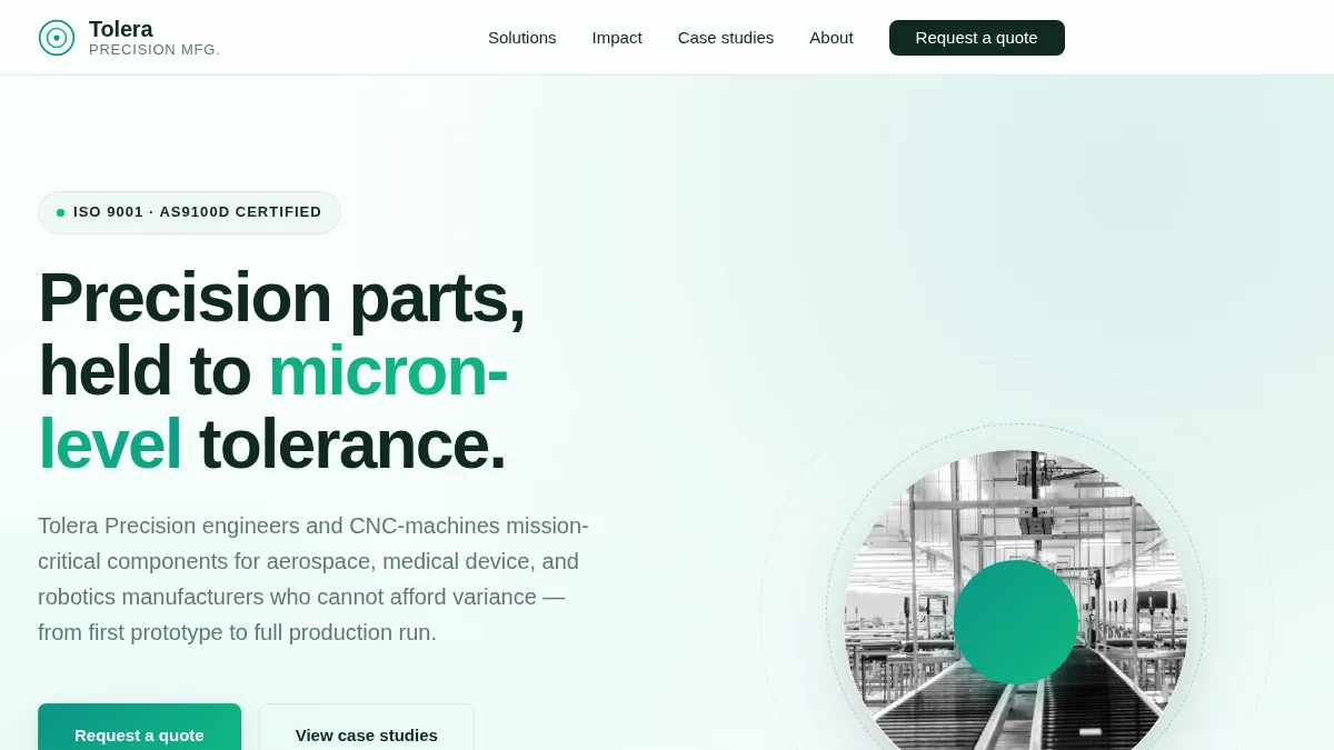Tolera Precision