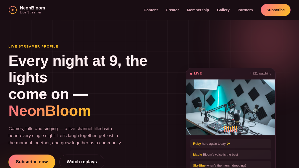 NeonBloom