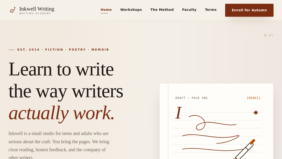 Inkwell Writing
