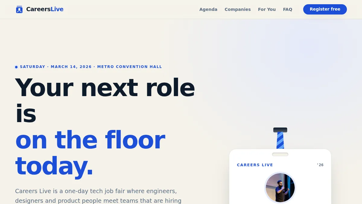 Careers Live