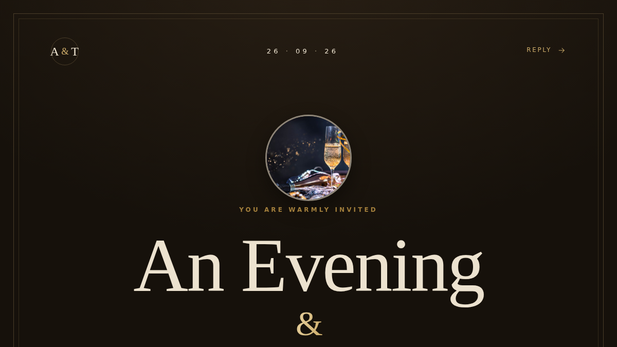 Evening Invite