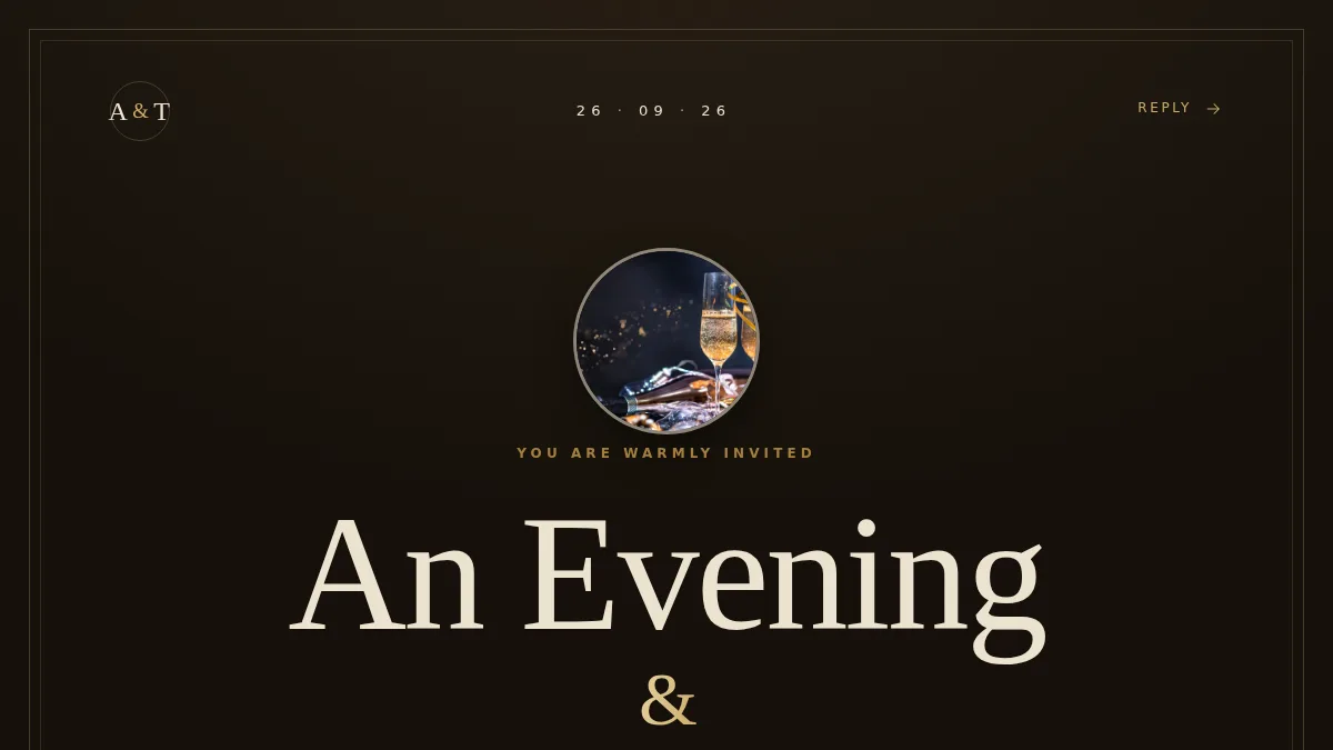 Evening Invite