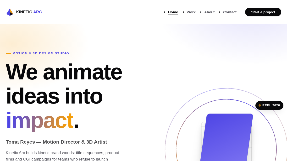 Kinetic Arc