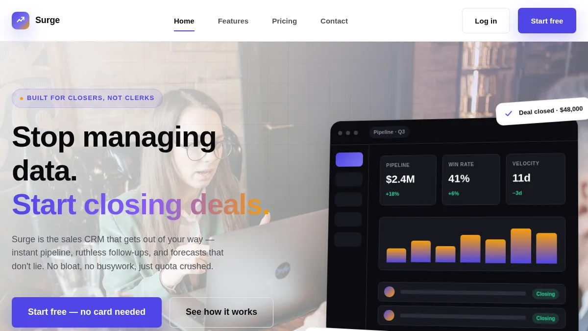Surge CRM