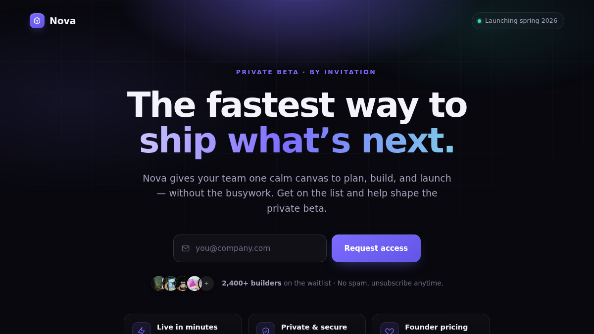 Waitlist