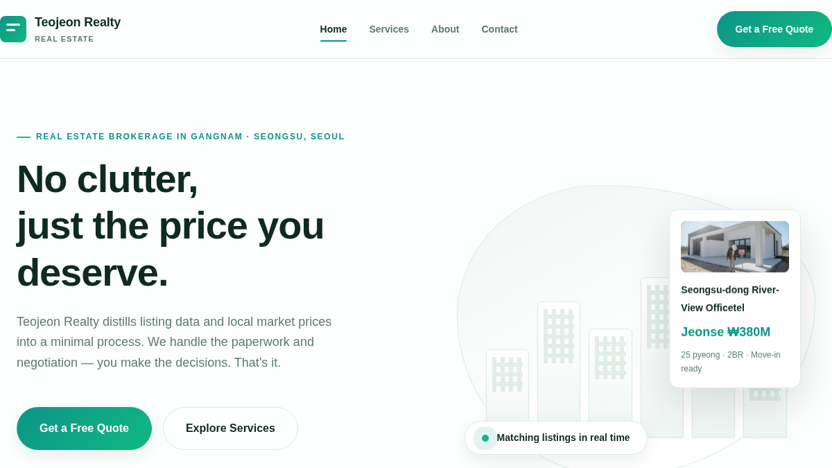 Teojeon Realty