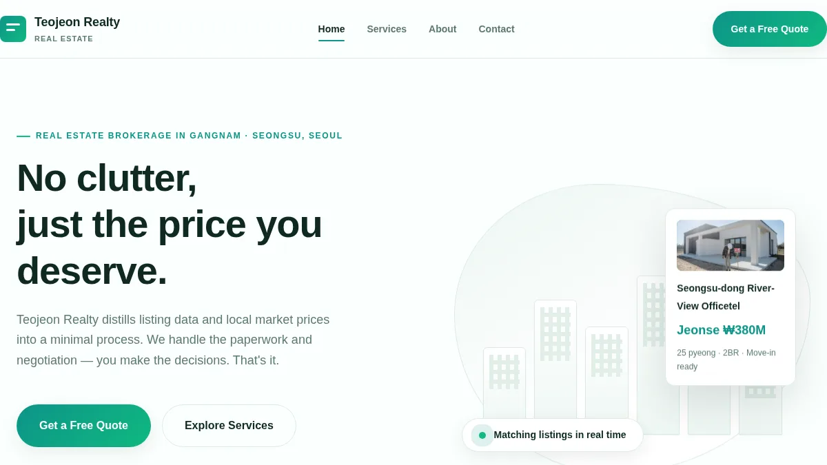 Teojeon Realty